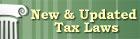 New & Updated Tax Laws